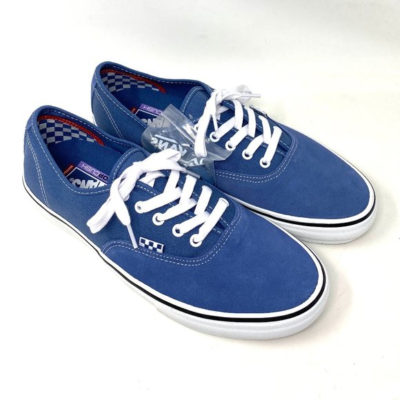 💖MEGA SALE💖VANS Skate Authentic    Moon Light Blue Women’s Suede  VN0A5FC8AO8 - Picture 2 of 10